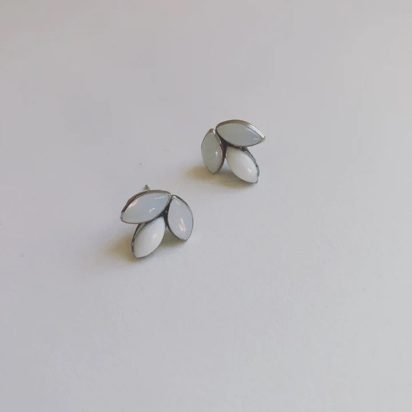 Hushed Commotion SARAH Earrings (in White) - Picture 5 of 5